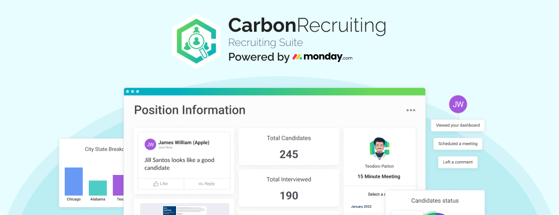 CarbonRecruiting Suite Demo